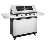 BeefEater 1200S Series 5 Burner BBQ & Side Burner Trolley